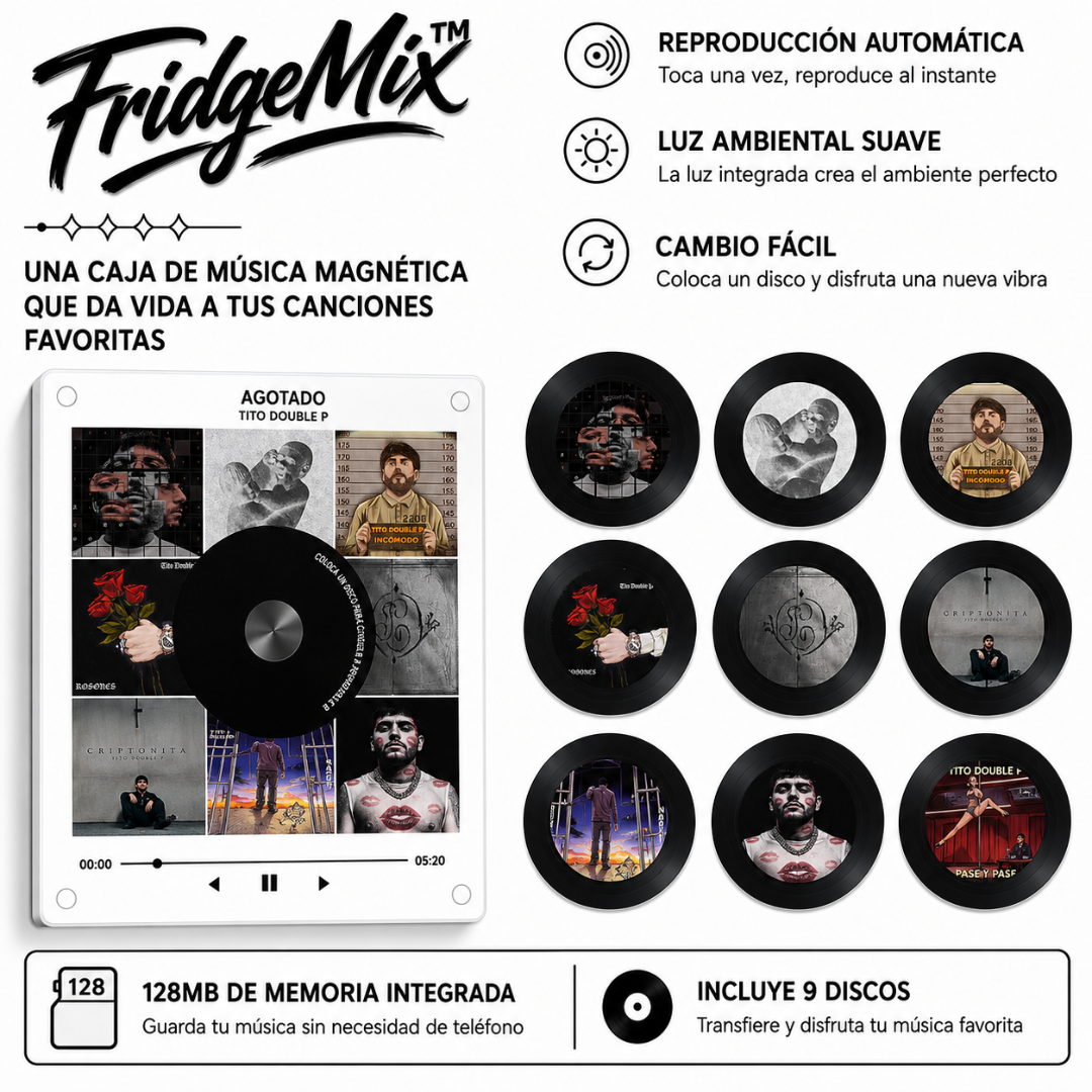 Caja de música FridgeMix™