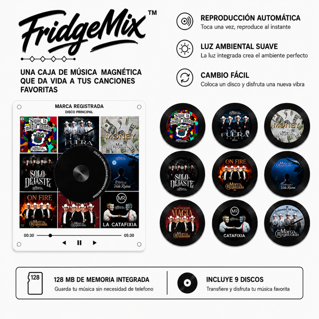 Caja de música FridgeMix™